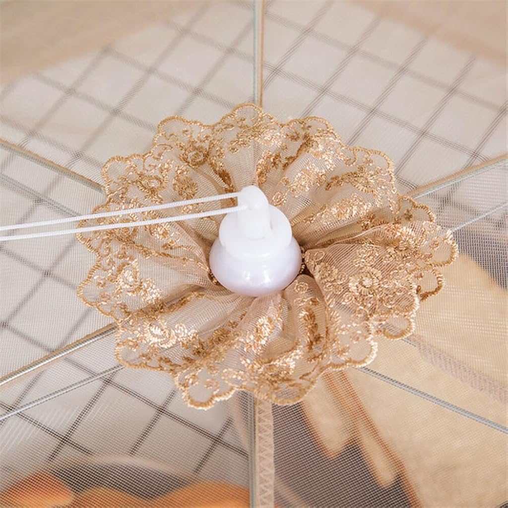 HASTHIP® 1pcs Foldable Kitchen Food Cover Mesh Cover Tent Umbrella, Reusable & Foldable Outdoor Picnic Food Cover Net, Mesh Food Cover to Prevent Flies, Bugs, Mosquitoes from Entering (31.5 inchs) HASTHIP® 1pcs Foldable Kitchen Food Cover Mesh Cover Tent Umbrella, Reusable & Foldable Outdoor Picnic Food Cover Net, Mesh Food Cover to Prevent Flies, Bugs, Mosquitoes from Entering (31.5 inchs)